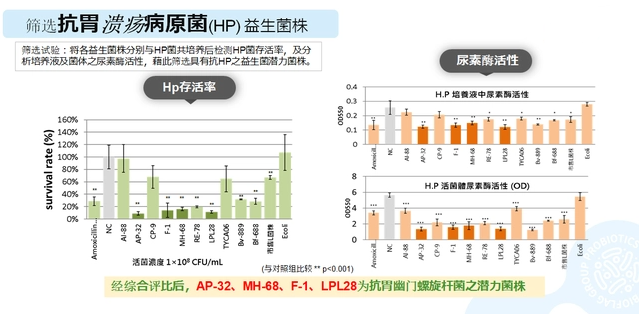 抗幽门螺旋杆菌的益生菌